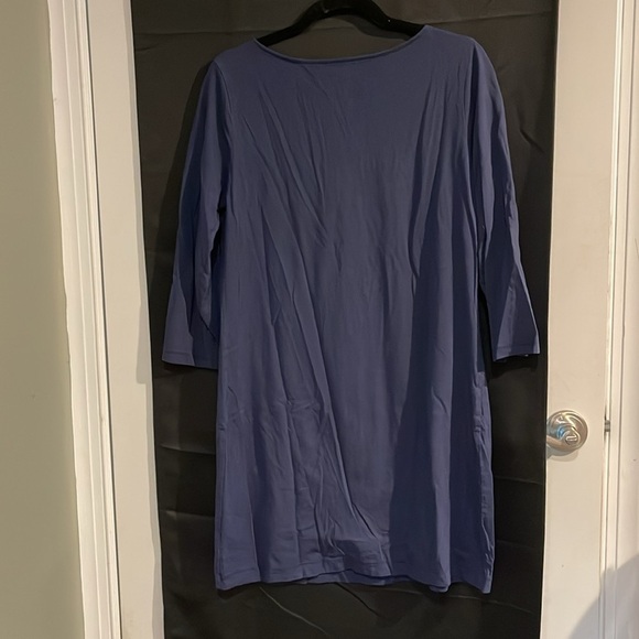 Lilly Pulitzer Marina Shift Dress in True Navy womens size L - Picture 6 of 6